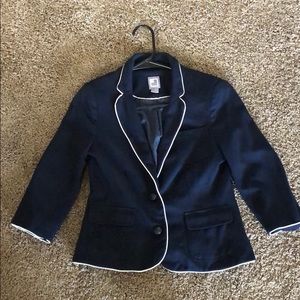 Navy blue blazer